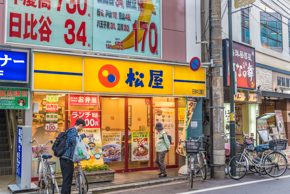 Matsuya storefront