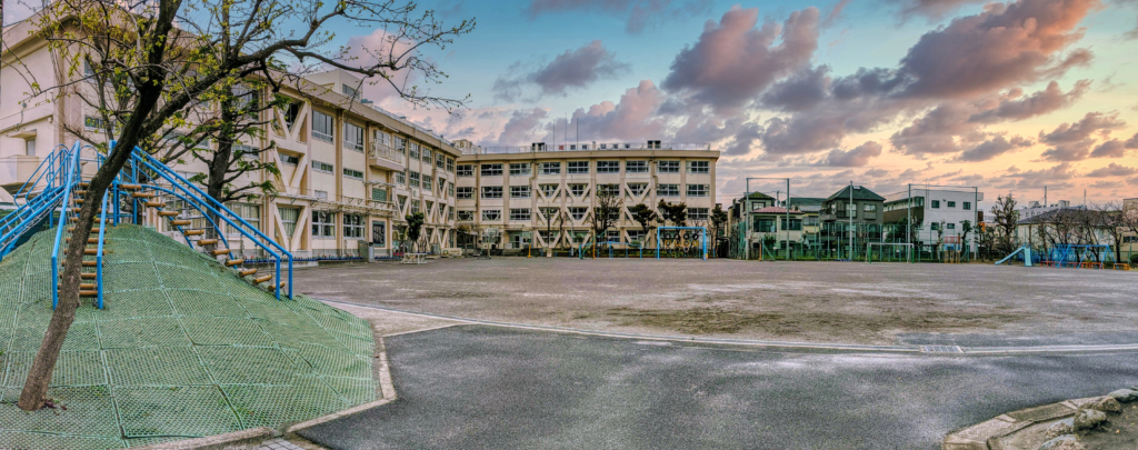 Japanese schoolyard