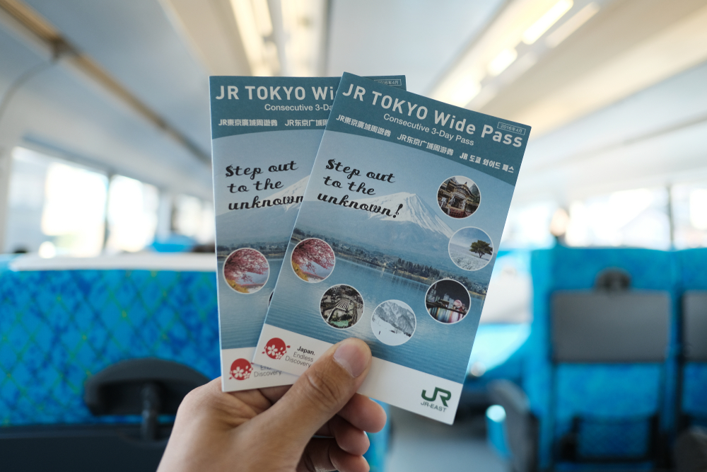 JR Tokyo Wide Pass Train Travel Pass