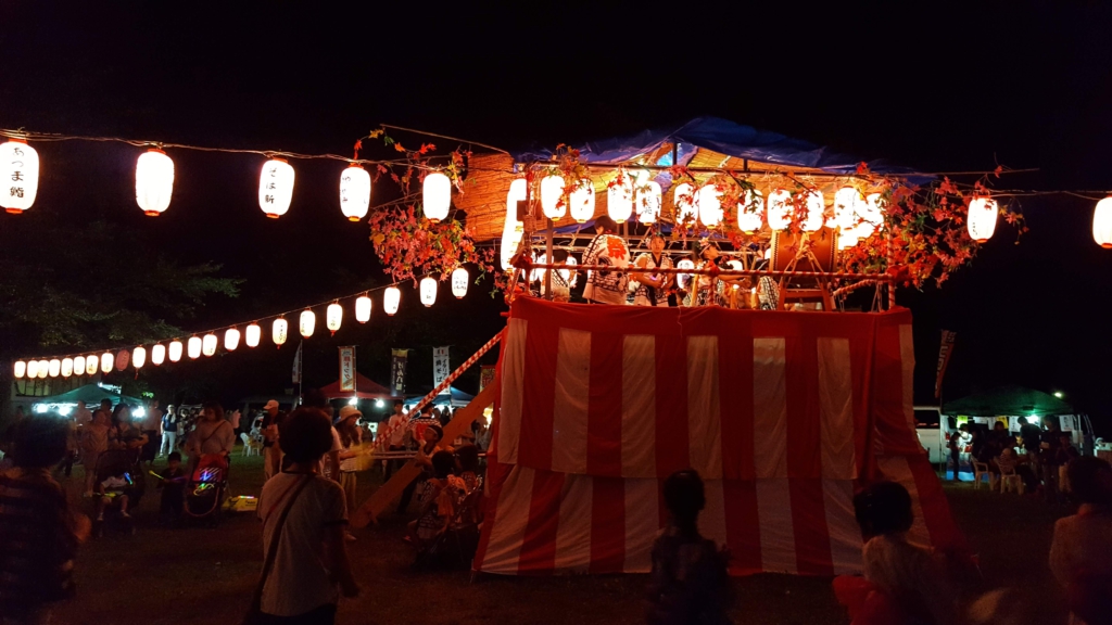 Local obon festival