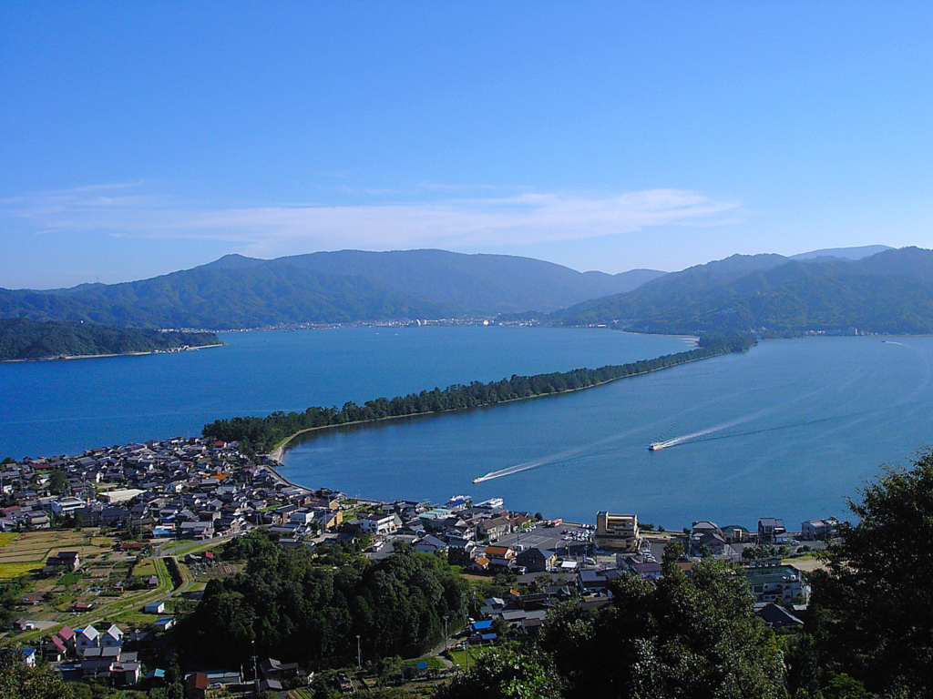View of Amanohashidate